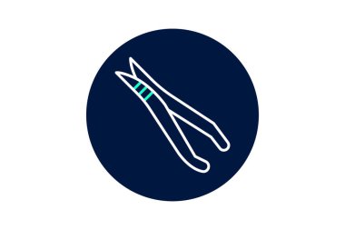 Cımbız, vektör, piksel mükemmel, illüstratör dosyası