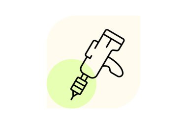 Tırnak matkabı, vektör, piksel mükemmel, illüstratör dosyası