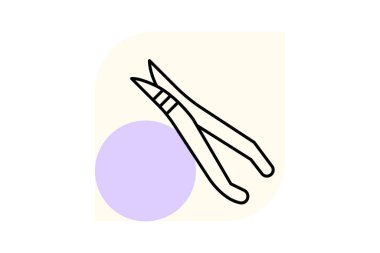 Cımbız, vektör, piksel mükemmel, illüstratör dosyası