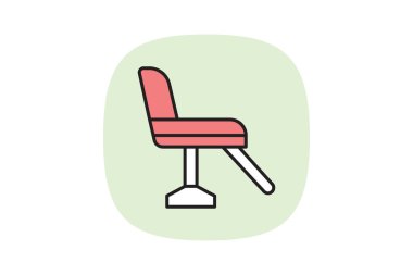 Şampuan Koltuğu, vektör, piksel mükemmel, illüstratör dosyası