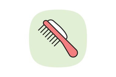 Tarak, vektör, piksel mükemmel, illüstratör dosyası