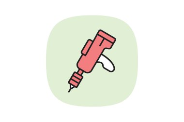 Tırnak matkabı, vektör, piksel mükemmel, illüstratör dosyası