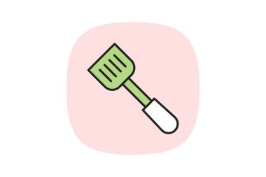 Spatula Çubuğu, vektör, piksel mükemmel, illüstratör dosyası