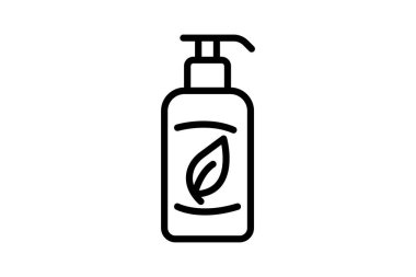 Vücut losyonu, vektör, piksel mükemmel, illüstratör dosyası