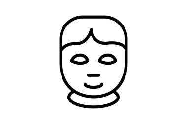 Kil Maske, vektör, piksel mükemmel, illüstratör dosyası