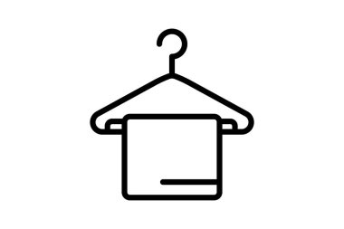 Havlu, vektör, piksel mükemmel, çizer dosyası