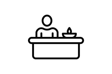 Spa alıcısı, vektör, piksel mükemmel, illüstratör dosyası