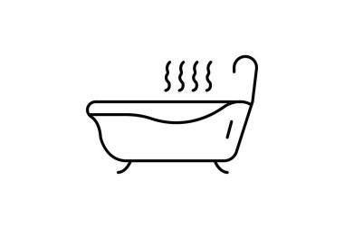 Girdap banyosu, vektör, piksel mükemmel, illüstratör dosyası