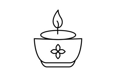 Kaplıca Mum, vektör, piksel mükemmel, illüstratör dosyası