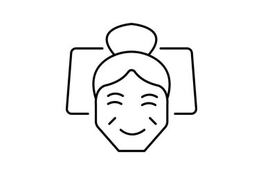 Yüz Havlusu, vektör, piksel mükemmel, illüstratör dosyası