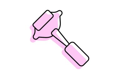 Jade Roller, vektör, piksel mükemmel, illüstratör dosyası