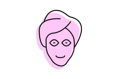 Çamur maskesi, vektör, piksel mükemmel, illüstratör dosyası