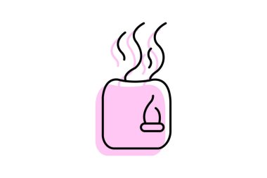 Buhar Odası, vektör, piksel mükemmel, illüstratör dosyası