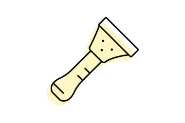 Deri Kazıyıcı, vektör, piksel mükemmel, illüstratör dosyası