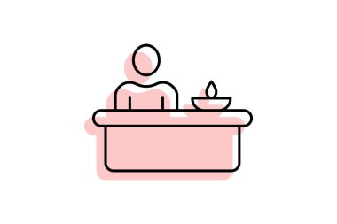 Spa alıcısı, vektör, piksel mükemmel, illüstratör dosyası