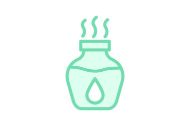 Kokulu yağ, vektör, piksel mükemmel, illüstratör dosyası