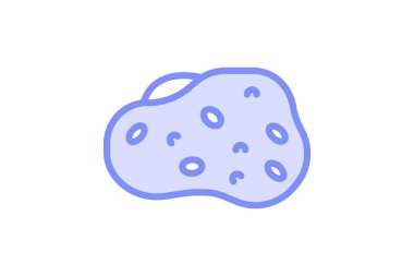 Sünger taşı, vektör, piksel mükemmel, illüstratör dosyası