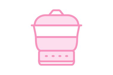 Buhar makinesi, vektör, piksel mükemmel, illüstratör dosyası