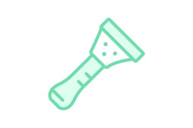 Deri Kazıyıcı, vektör, piksel mükemmel, illüstratör dosyası