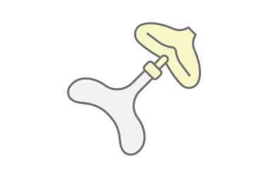 Gua Sha, vektör, piksel mükemmel, illüstratör dosyası