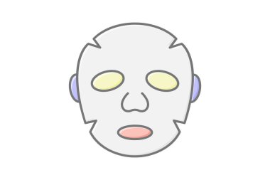 Jel Maske, vektör, piksel mükemmel, illüstratör dosyası