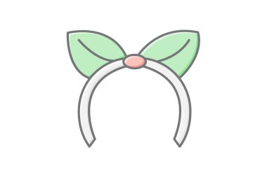 Saç bandı, vektör, piksel mükemmel, illüstratör dosyası