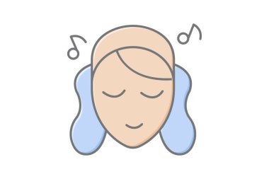 Spa Müzik, vektör, piksel mükemmel, illüstratör dosyası