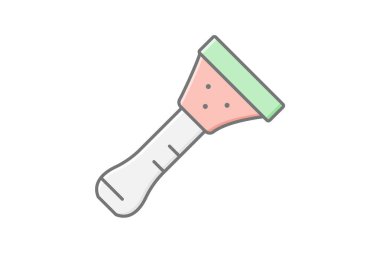 Deri Kazıyıcı, vektör, piksel mükemmel, illüstratör dosyası