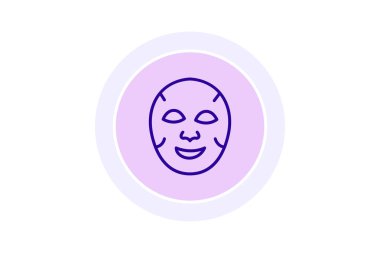 Sayfa Maskesi, vektör, piksel mükemmel, illüstratör dosyası