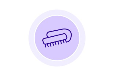 Tırnak fırçası, vektör, piksel mükemmel, illüstratör dosyası