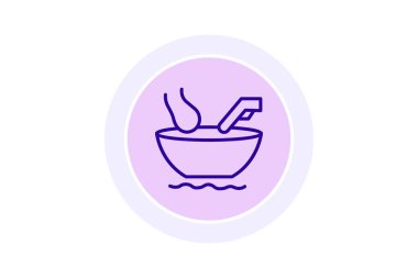 Pedikür kasesi, vektör, piksel mükemmel, illüstratör dosyası