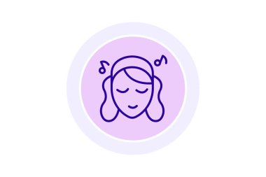 Spa Müzik, vektör, piksel mükemmel, illüstratör dosyası