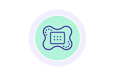 Pamuk pedi, vektör, piksel mükemmel, illüstratör dosyası