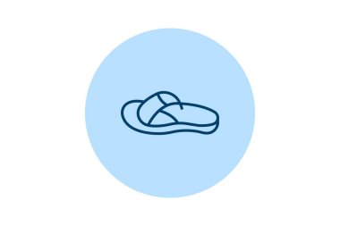 Spa Terliği, vektör, piksel mükemmel, illüstratör dosyası