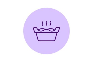 Jakuzi, vektör, piksel mükemmel, çizer dosyası