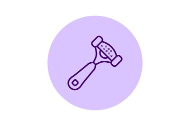 Deri silindiri, vektör, piksel mükemmel, illüstratör dosyası