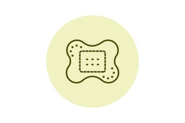 Pamuk pedi, vektör, piksel mükemmel, illüstratör dosyası