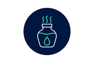 Kokulu yağ, vektör, piksel mükemmel, illüstratör dosyası