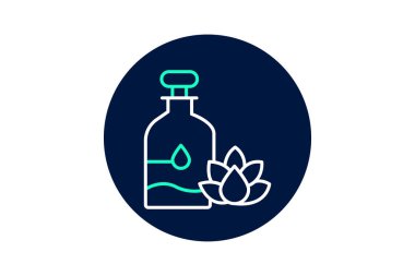 Masaj yağı, vektör, piksel mükemmel, illüstratör dosyası