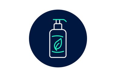 Vücut losyonu, vektör, piksel mükemmel, illüstratör dosyası