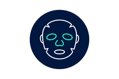 Jel Maske, vektör, piksel mükemmel, illüstratör dosyası