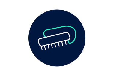 Tırnak fırçası, vektör, piksel mükemmel, illüstratör dosyası