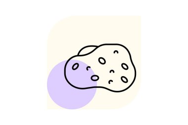 Sünger taşı, vektör, piksel mükemmel, illüstratör dosyası