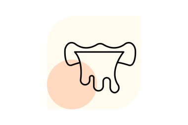 Ağda şeridi, vektör, piksel mükemmel, illüstratör dosyası