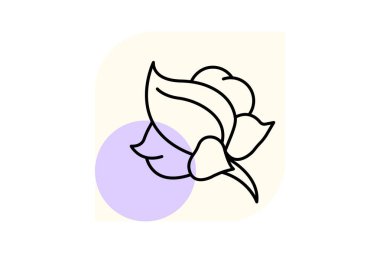 Çiçek yaprağı, vektör, piksel mükemmel, illüstratör dosyası