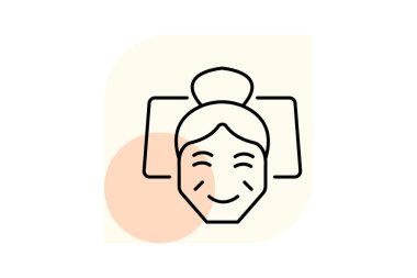 Yüz Havlusu, vektör, piksel mükemmel, illüstratör dosyası