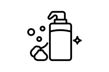 Temizleyici, vektör, piksel mükemmel, illüstratör dosyası