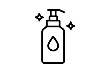 Jel Temizleyici, vektör, piksel mükemmel, illüstratör dosyası