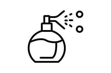 Parfüm, vektör, piksel mükemmel, çizer dosyası