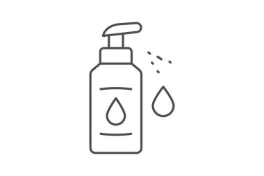 Nemlendirici, vektör, piksel mükemmel, çizer dosyası